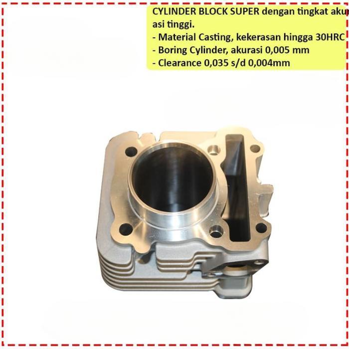 Blok Cast Iron Brt Jupiter Z1 / Mio J Diameter 53.40 Mm