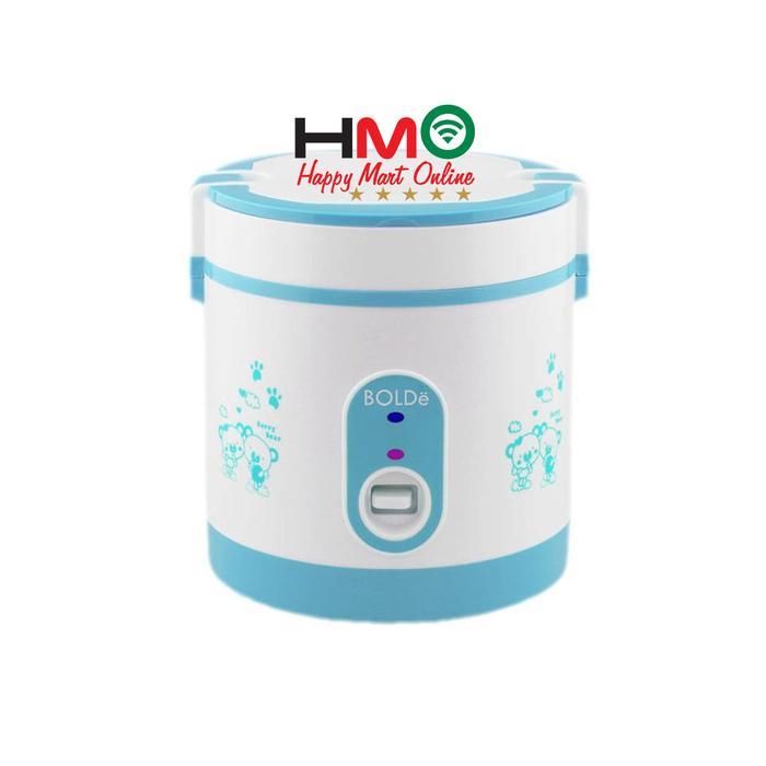 N3W Rice Cooker Magic Com Mini 0,6 Liter Travelng Bolde Titanium Eco