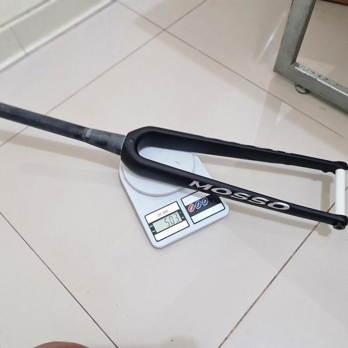 Mosso Fork Rigid Gravel Disc Brake Fork Sepeda Carbon 700C