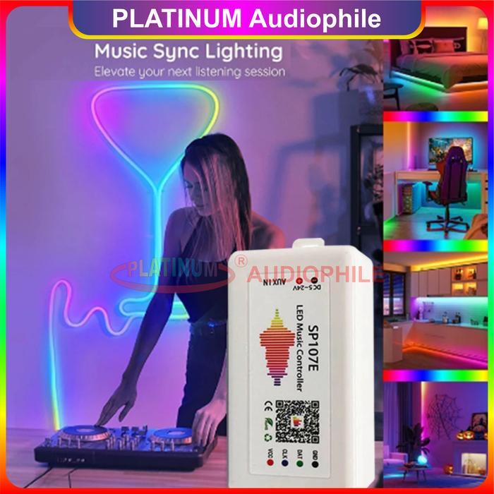 Sp107E Music Bluetooth Rgb Controller Sp107E Led Ws2812, Sk6812