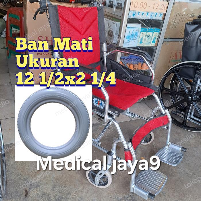Ready Ban Kursi Roda Ukuran 12 1/2x2 1/4 Ban Kursi Roda Travel Gea FS868 Ori
