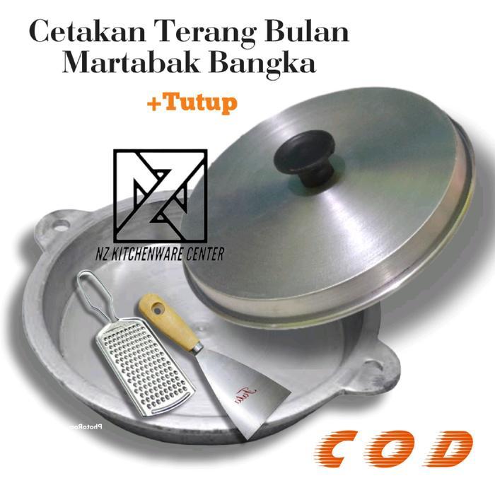 Paket Cetakan Loyang Terang Bulan Martabak Bangka Plus Tutup