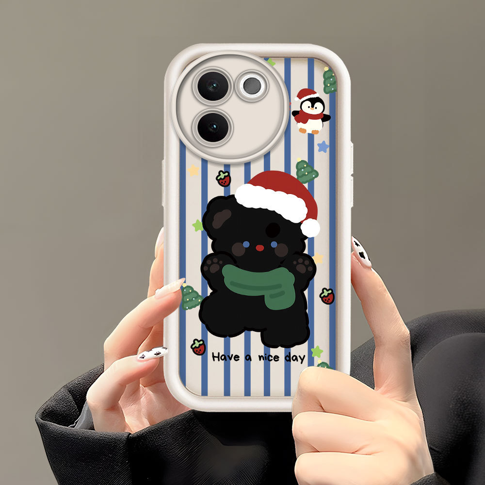 Casing Hp Untuk VIVO V30E 5G Phone Case Softcase Soft Imut Kesing Kartun Cassing DXH30 6105 TY