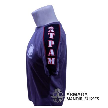 Kaos Kombinasi Satpam Abu/Coklat Kaos Kombinasi Satpam Kaos Satpam