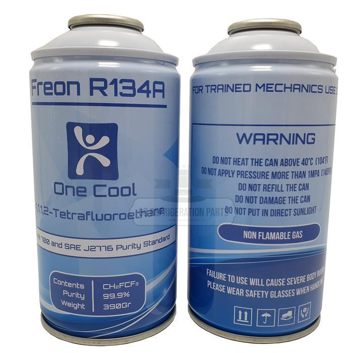 TERLARIS FREON KULKAS KALENG R134A 390 GRAM ONE COOL SALE