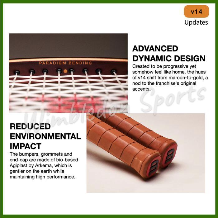 Raket Tenis Wilson Pro Staff v14 / Raket Wilson Prostaff v14 Original / WILSON PROSTAFF VERSION 14 /