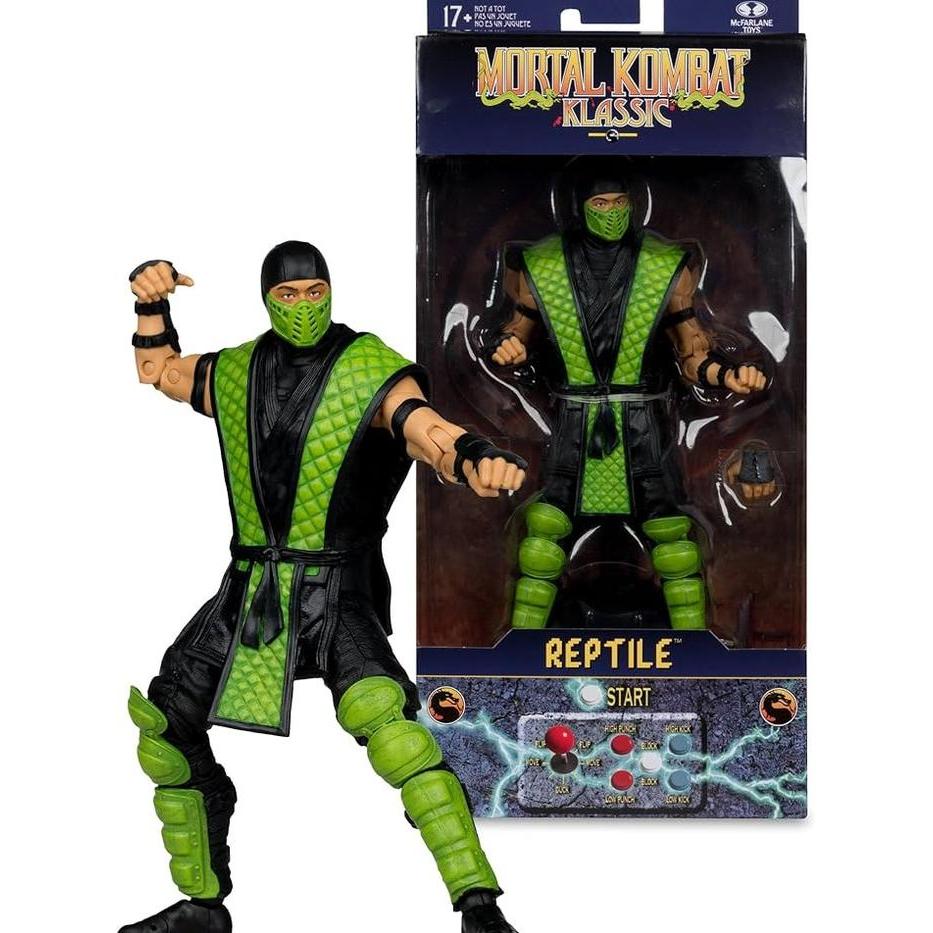 Mcfarlane Toys Reptile (Mortal Kombat Klassic) 7" Figure 11808