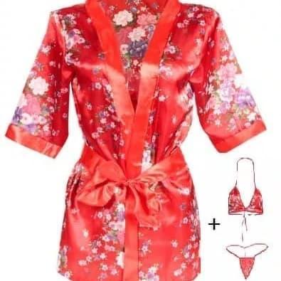 sexy lingerie kimono jepang