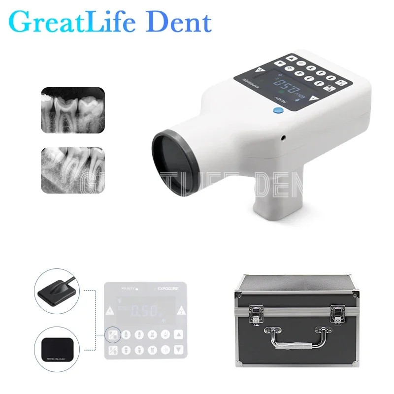 GreatLfie Dent Original 211-X-ray Hyperlight Ai Mini Style Dental Portable X Ray Camera Sensor