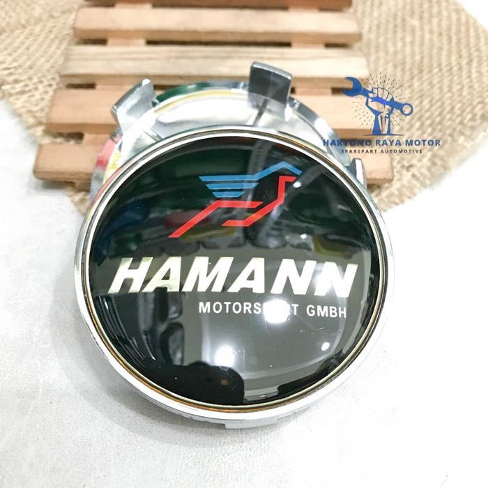 Dop Roda Velg Emblem BMW Hamann 68mm Cap Hamann 6,8Cm BMW