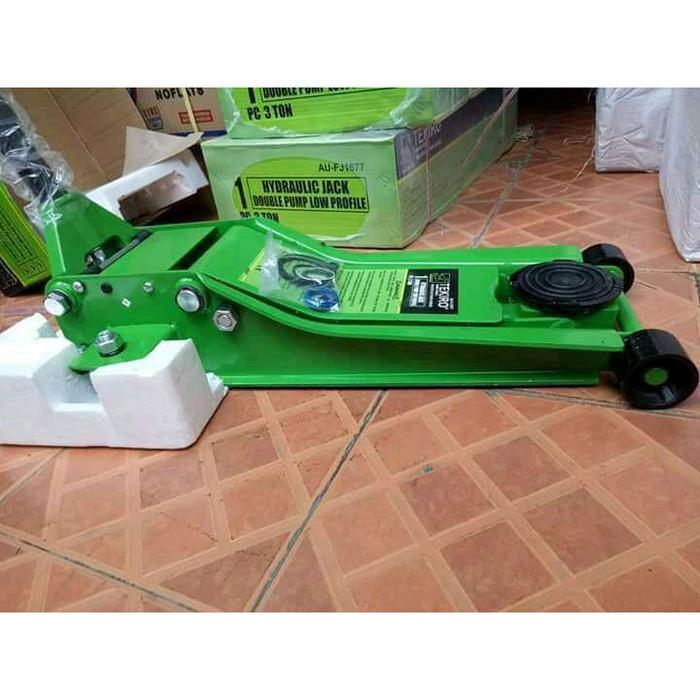 Dongkrak buaya merk tekiro 3 ton ceper