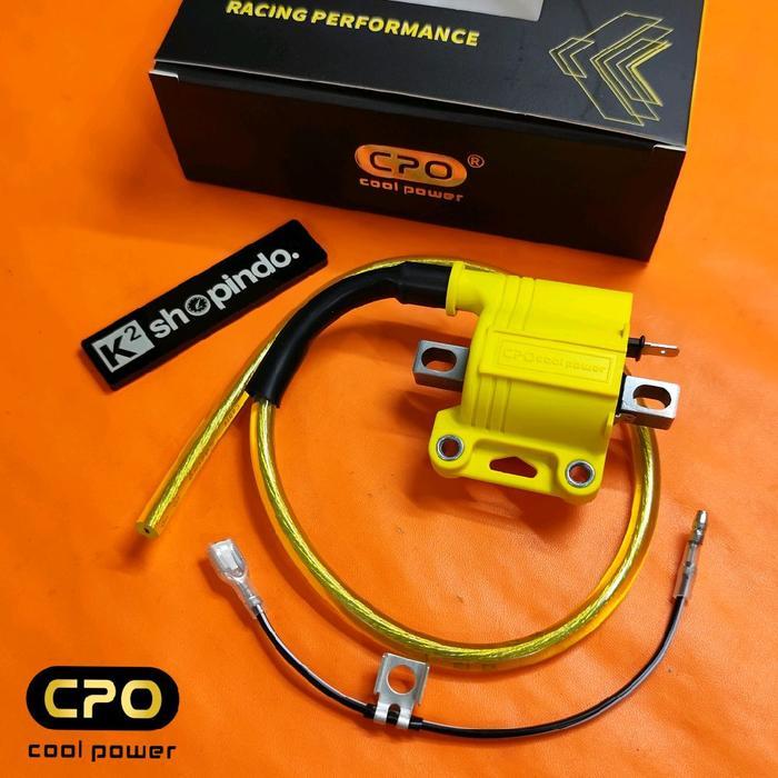 Koil Coil Ignition12v CPO Pengapian Koil Karburator or Injeksi Koil Racing Original CPO Cool Power