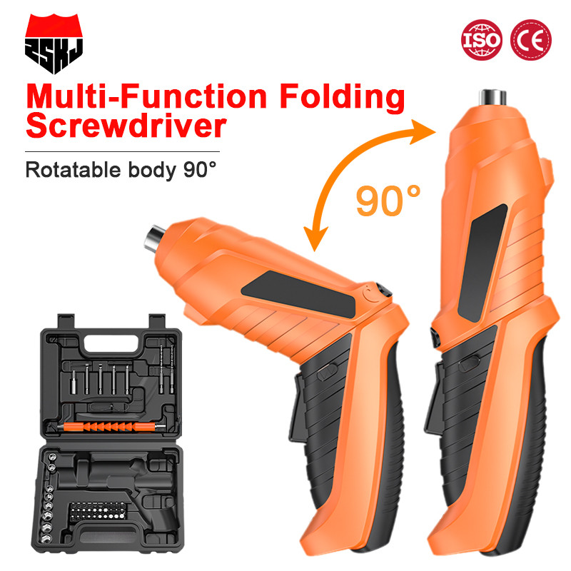 KOMAX Electric Screwdriver Rechargeable Cordless Screwdriver Powerful Impact Wireless Screwdriver