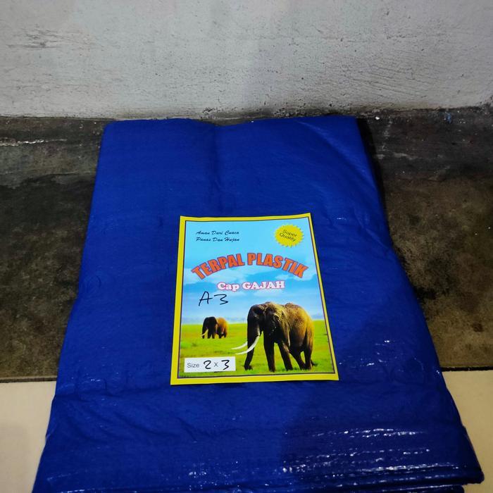 Terpal Plastik A3 ukuran 6x8 meter