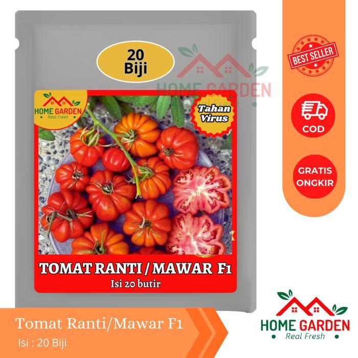 Benih Bibit Tomat Mawar Tomat Ranti Tomat Sambal Tahan Virus F1 20 Biji