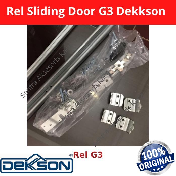 Premium Rel Sliding Door Dekkson G3 - Rel Pintu Geser Dekkson Original