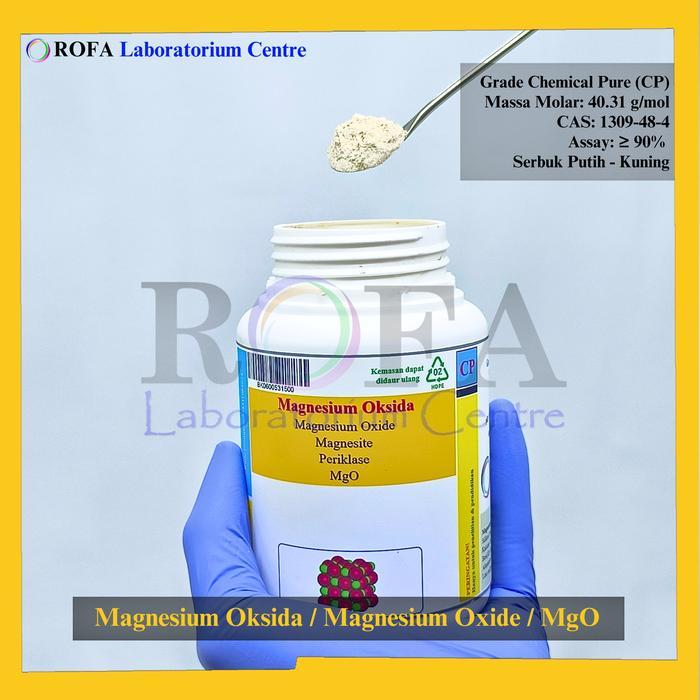 MAGNESIUM OKSIDA / MAGNESIUM OXIDE / MGO CP 500 GRAM