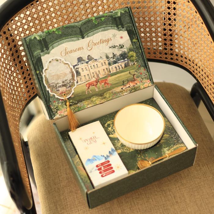 Peach Gum Set - Hampers Natal / Christmas Hampers / Christmas Gift Natal / Parcel Natal / Hadiah