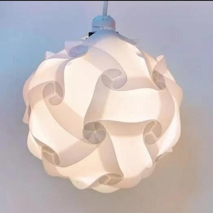 Lampu Gantung Lampion Uk Besar Diameter 40Cm/Lampu Hias Dekorasi Lampu Dekor