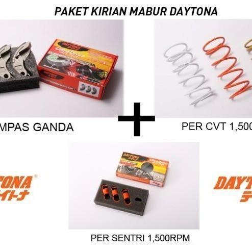 Paket Kirian Cvt Beat Esp, Scoopy Esp K44 Daytona Mabur 1,500 Rpm