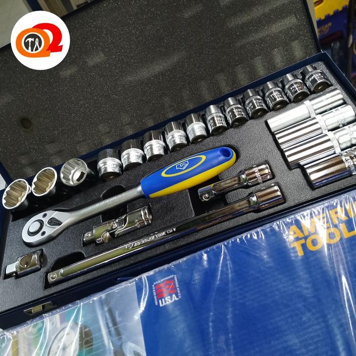 Kunci sok set American tool - ukuran 8 - 32 mm