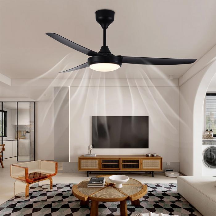 Kipas retro premium lampu gantung ruang tamu kamar tidur ruang makan langit-langit lampu kipas