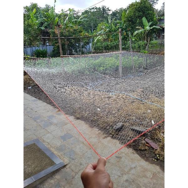 TERLARIS Branjang ikan / Jaring anco jumbo lubang 1 jari panjang 33 meter READY STOCK