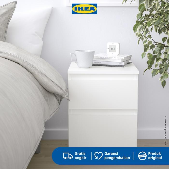 Ikea Kullen Lemari 2 Laci Putih Minimalis 35X49 Cm Furniture