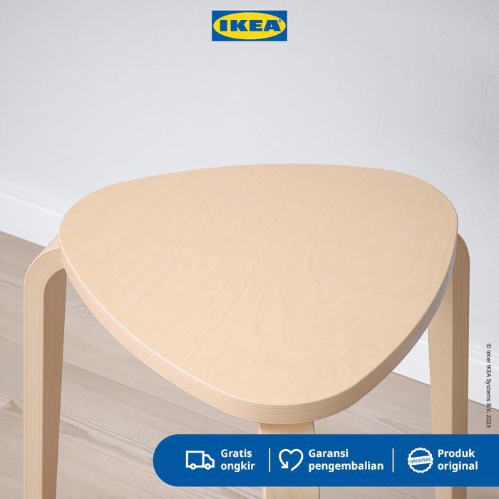 Ikea Kyrre Bangku Tumpuk Kayu Minimalis Furniture
