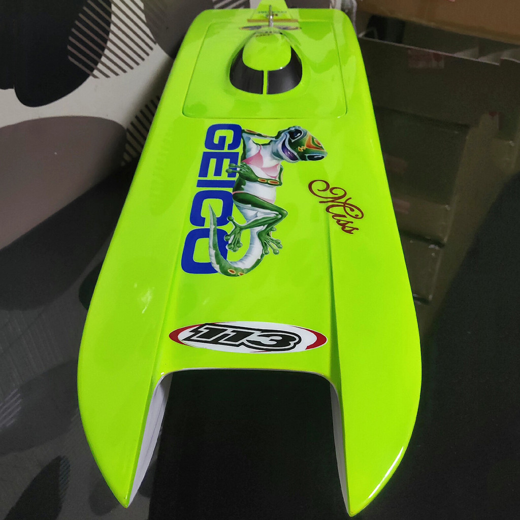91.5cm RC Boat Brushless Motor Frog Prince 113 Remote Control Speedboat Fiberglass Material RC Boat