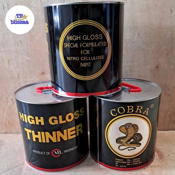 Thinner 5Ltr Thinner Nd Cobra Merah 5Ltr Galon Thiner Cobra Merah Cobra Hitam Cobra Hijau Impala
