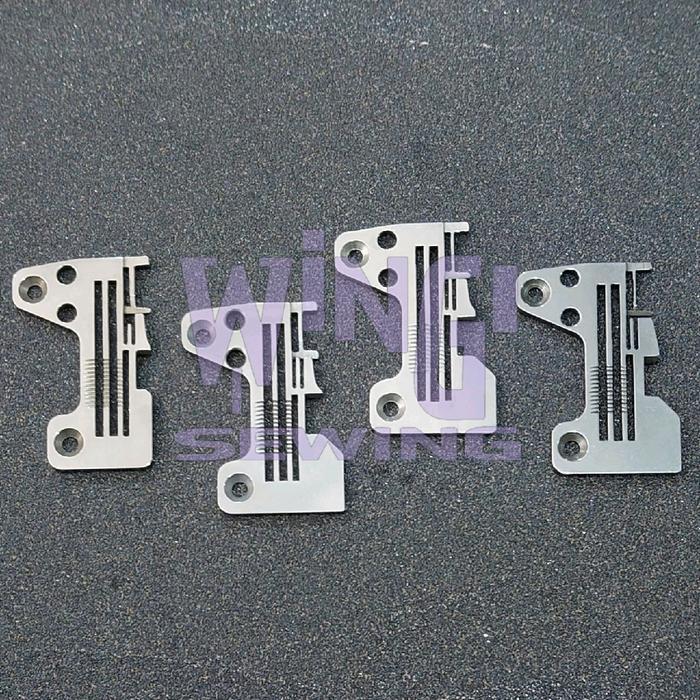 Piringan Juki Benang 4 Needle Plate Plat Jarum Mesin Jahit Obras Industri