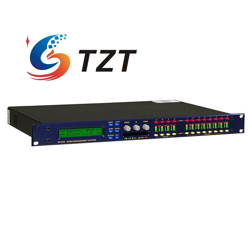Tzt Xta Dp548 Digital Audio Processor 4-In 8-Out Dsp Processor Dynamic Equalizer Audio Management
