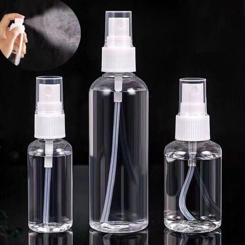 Refillable Bottles Empty Spray Bottle Transparent Plastic Perfume Bottles Mini Cosmetic Spray Bottle