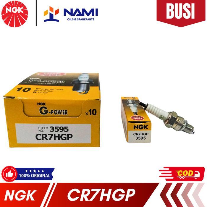 GROSIR *NGK CR7HGP / CR 7 HGP (G-POWER)* Busi motor - Original