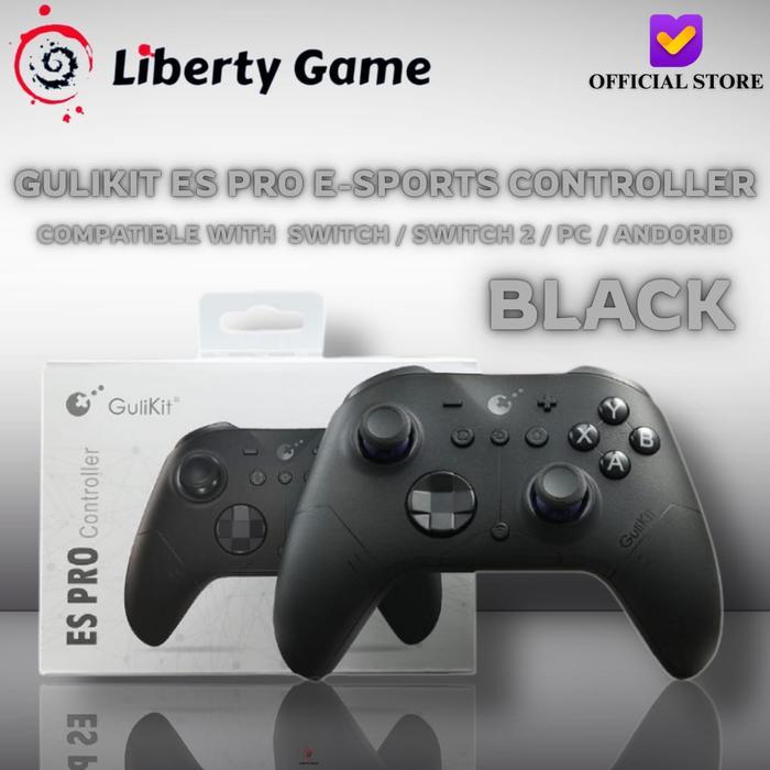 TERLARIS Gulikit ES PRO E-Sports Controller Bluetooth Wireless TMR Joystik Gamepad 4000 Level High