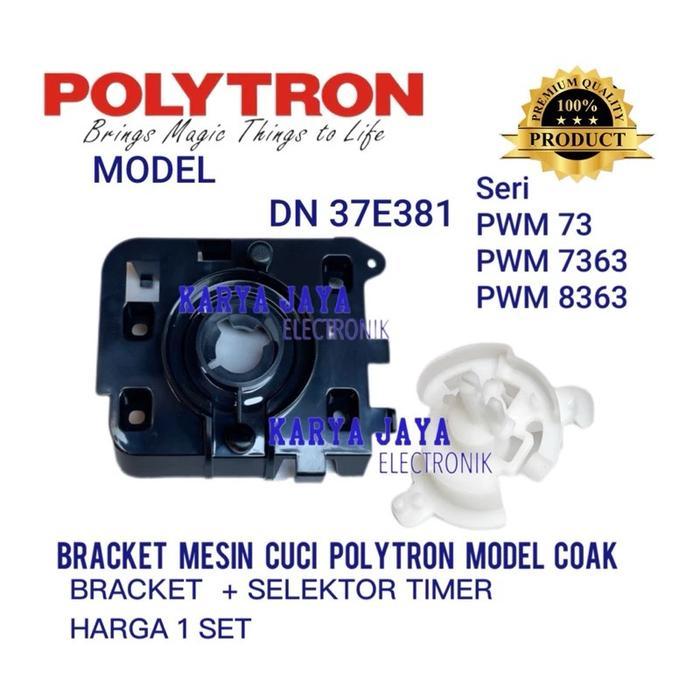 Polytron Bracket Mesin Cuci Manual 2 Tabung Model Coak Pwm 7363 8363 73 Seri Dn 37E381 Baru 1 Set