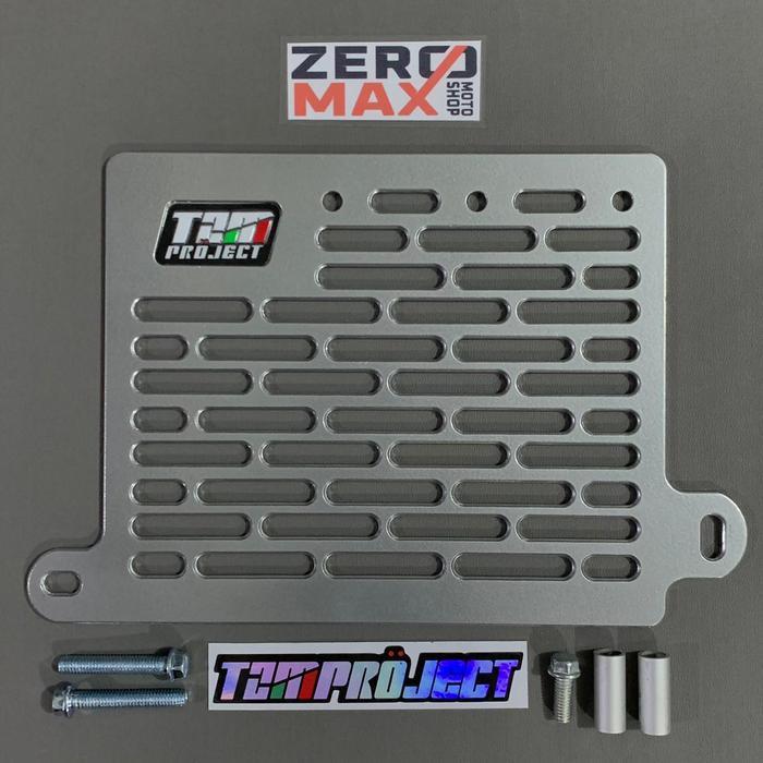 Cover Tutup Radiator Tzm Project Linear Silver Yamaha Nmax Old
