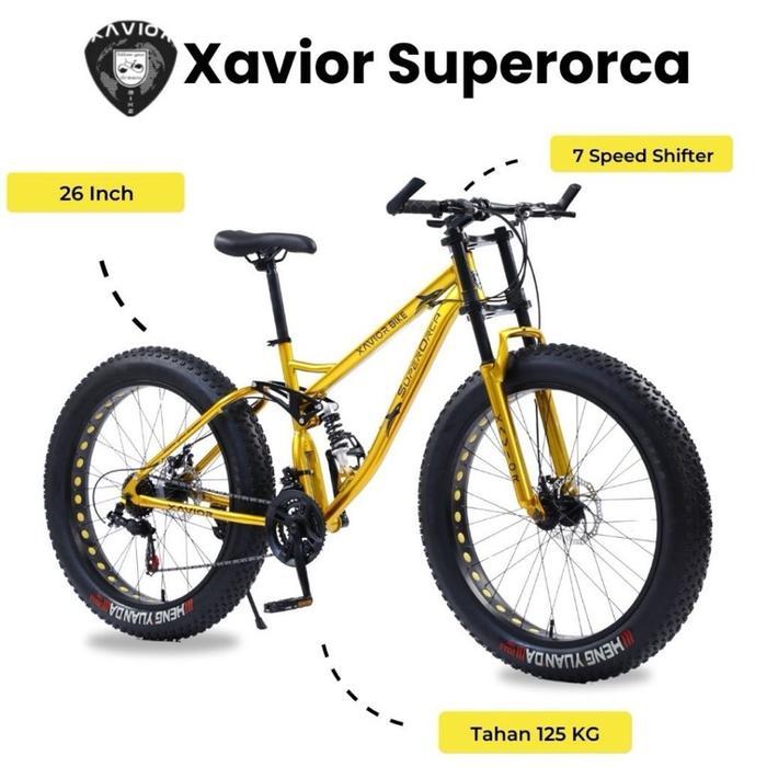 Sepeda Gunung 26 Inch MTB XAVIOR SUPERORCA 21 Speed