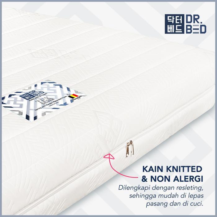 Kasur Spring Latex DR.BED Tex Silver uk 160 x 200
