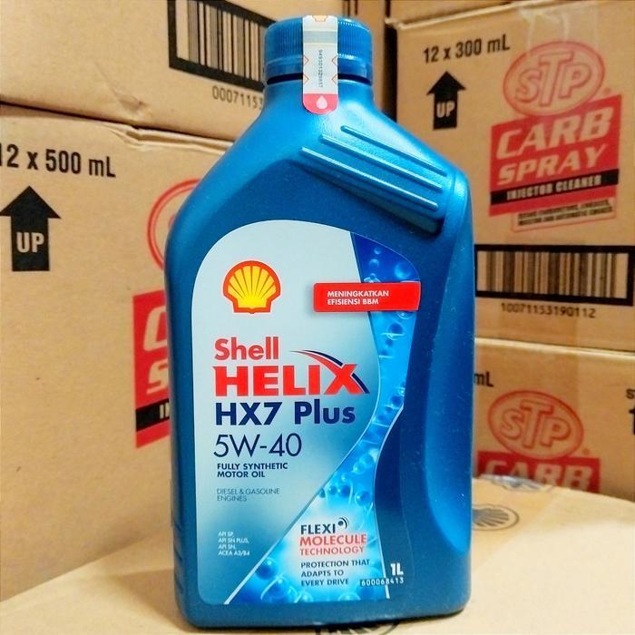 OLI MESIN MOBIL SHELL HELIX HX7 1 LITER