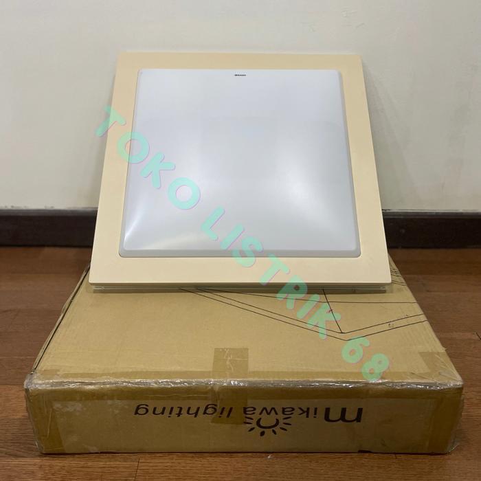 KAP LAMPU BARET PLAFON KOTAK / LAMPU PLAFON KOTAK 55W 55 WATT
