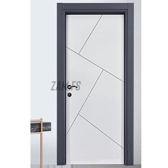 PINTU MINIMALIS MODEREN SET KUSEN ALMINI / 1 PAKET PINTU DAN KUSEN ALUMUNIUM