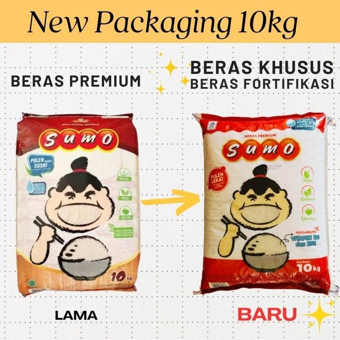 Beras Sumo Merah Super Premium 10 Kg / Beras Sumo Merah