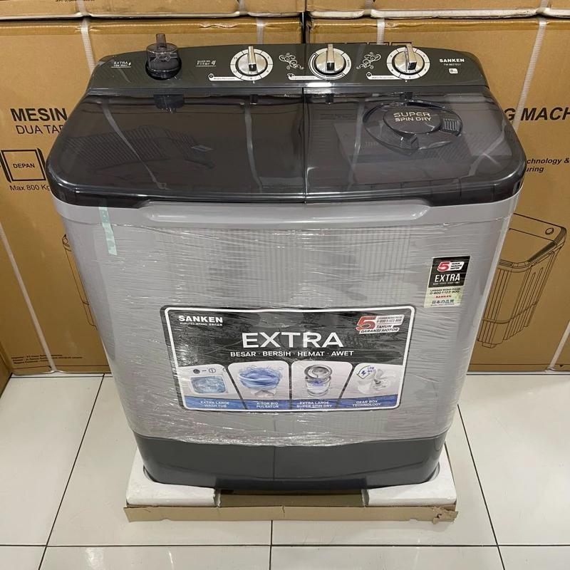 Mesin Cuci 2 Tabung SANKEN TW-9110 / TW-8663 / TW-8827 / TW-8600