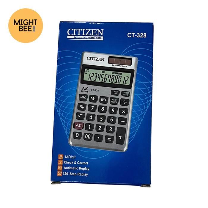 Kalkulator Citizen CT328 - Kalkulator Kecil/Pocket - Kalkulator Dagang
