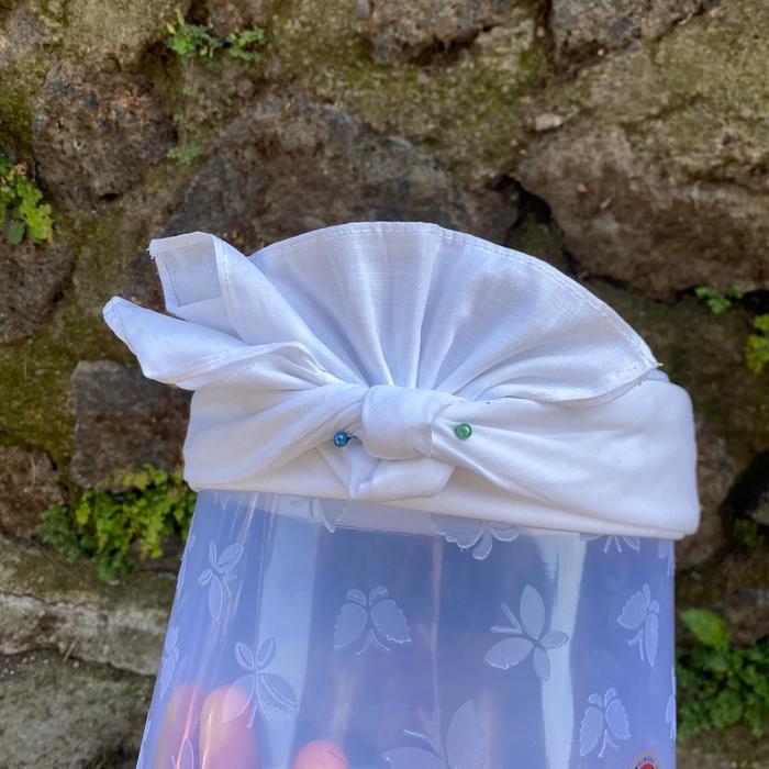 Udeng Kepet Jadi Janggar Rimpit Udeng putih Jadi