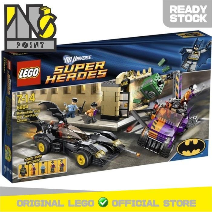 LEGO 6864 - Super Heroes - The Batmobile and the Two-Face Chase