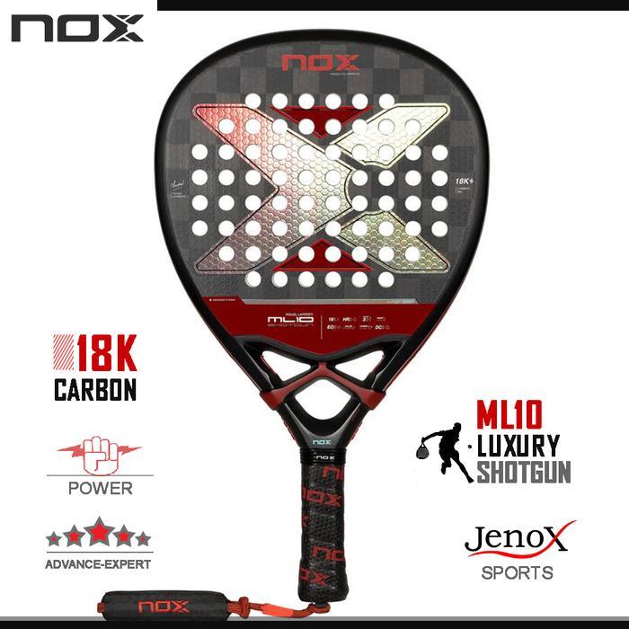 RAKET PADEL NOX ML10 LUXURY SHOTGUN 18K BY MIGUEL LAMPERTI 2024NOX SHOTGUN 18K