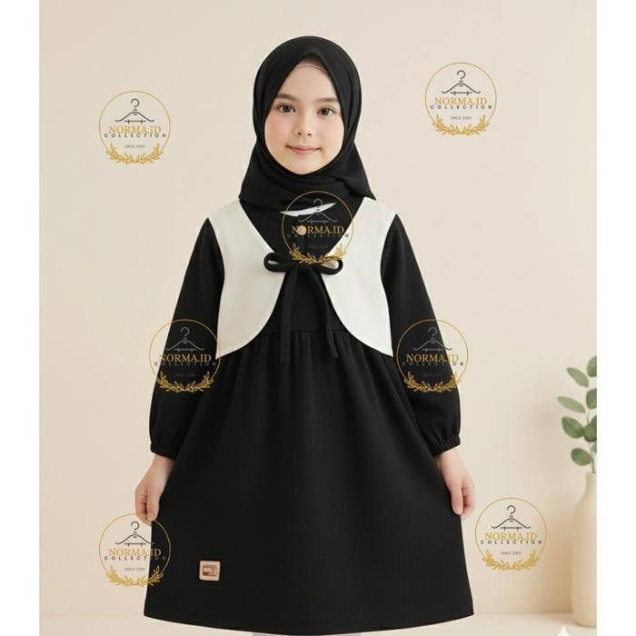 Ttan Kids Gamis Rompi Anak Terbaru Set Hijab Gamis Anak Lebaran Set Hijab Gamis Anak Terbaru Gamis